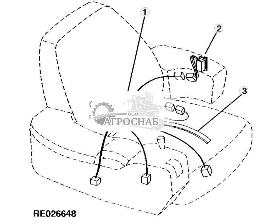 ЖГУТ ПРОВОДОВ — СИДЕНЬЕ 